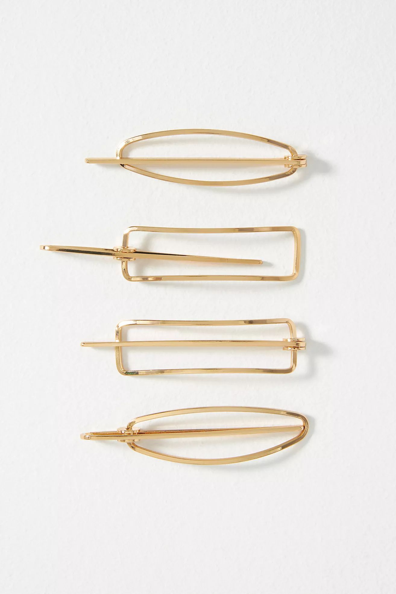 By Anthropologie Clubhouse Barrettes, Set of 4 | Anthropologie (US)