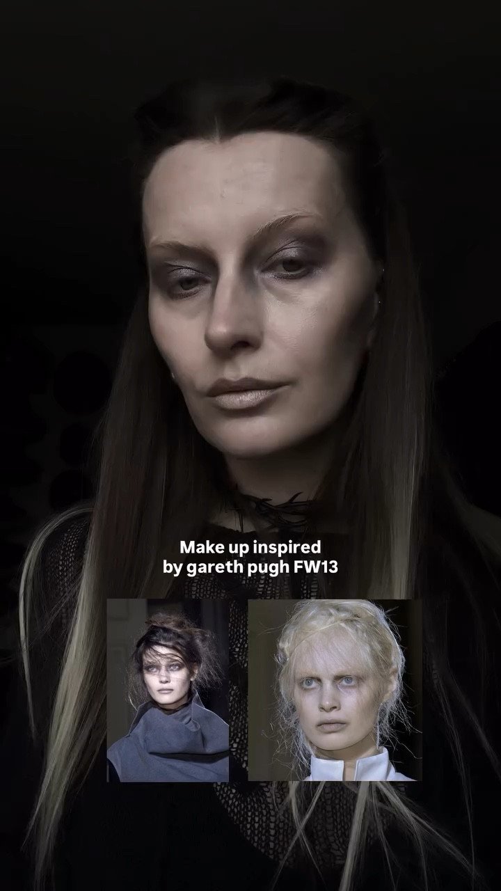 Runway Bilder sind noch immer die beste inspo 👌🏻🦇 alle Produkte, die ich für den Look verwendet habe, poste ich in meiner Story!

#makeup #makeuptutorial #garethpugh #garethpughstudio #darkbeautymag