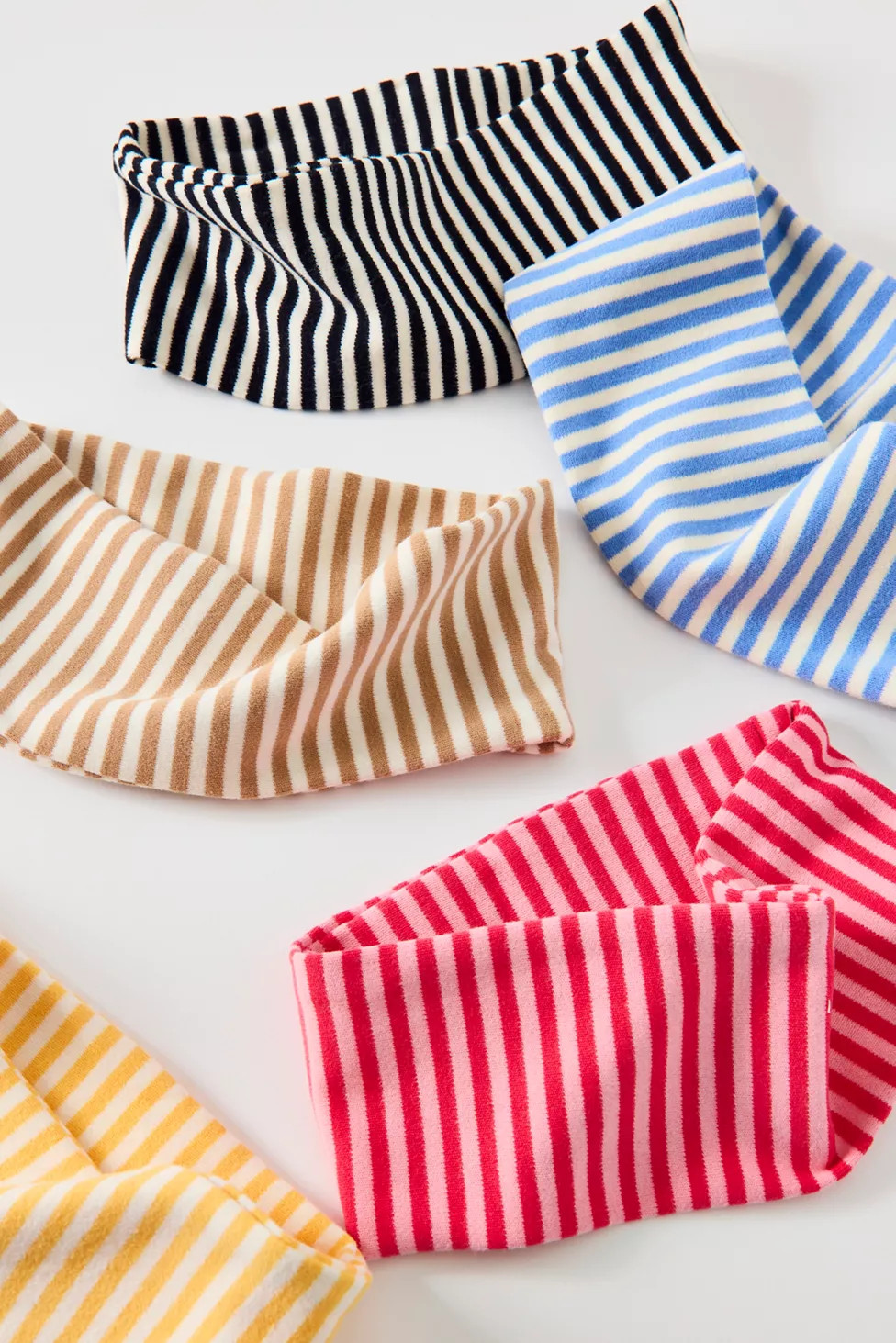 Evie Striped Headwrap Wide Headband | Urban Outfitters (US and RoW)