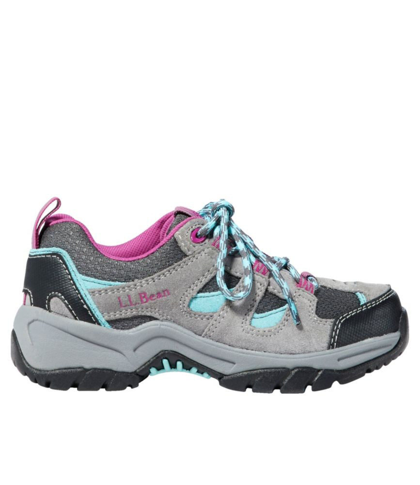 Kids' Trail Model Hikers, Low Graphite 4, Suede Leather/Rubber/Nylon L. L.Bean | L.L. Bean