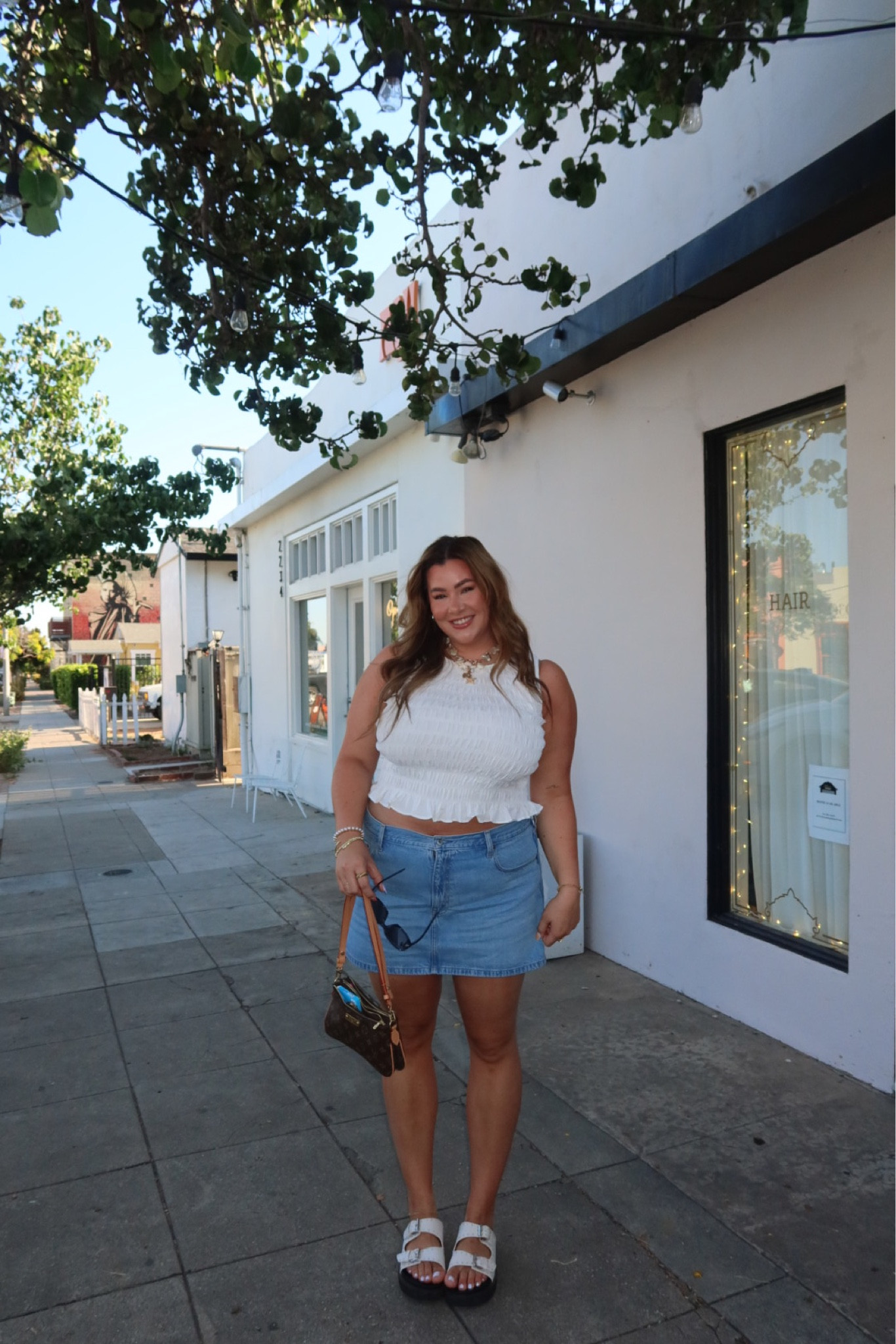 wearing a 34 in the skirt and a xl in the top - the top is Super stretchy!!

#LTKStyleTip #LTKSeasonal #LTKMidsize