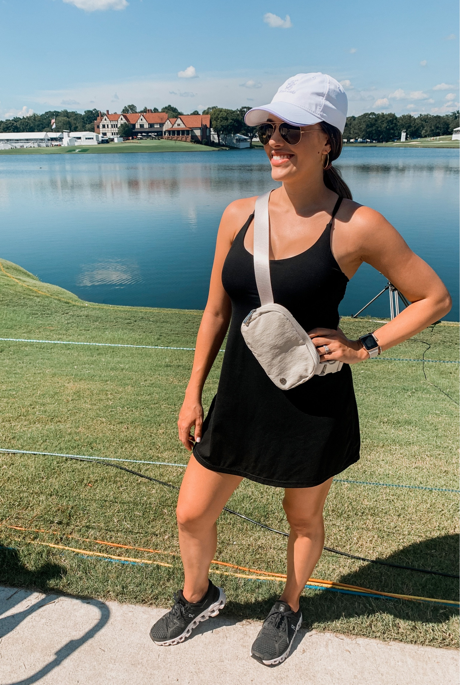 Must-have tennis dress

#athleisure #tennisdress #beltbag 

#LTKstyletip #LTKunder50 #LTKtravel