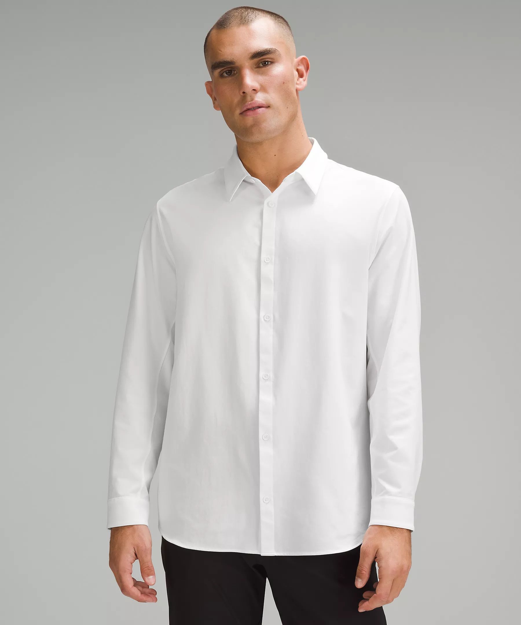 New Venture Classic-Fit Long-Sleeve Shirt | Men's Long Sleeve Shirts | lululemon | Lululemon (US)