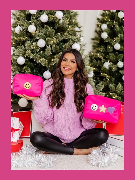 Great makeup bags with customizable patches from pink lily! Great for traveling and make great christmas gifts! 

gift guide , gifts for her , travel , travel essentials , gifts for teens , teens #LTKGiftGuide 

#LTKSeasonal #LTKhome #LTKtravel #LTKcurves #LTKunder50 #LTKstyletip #LTKHoliday