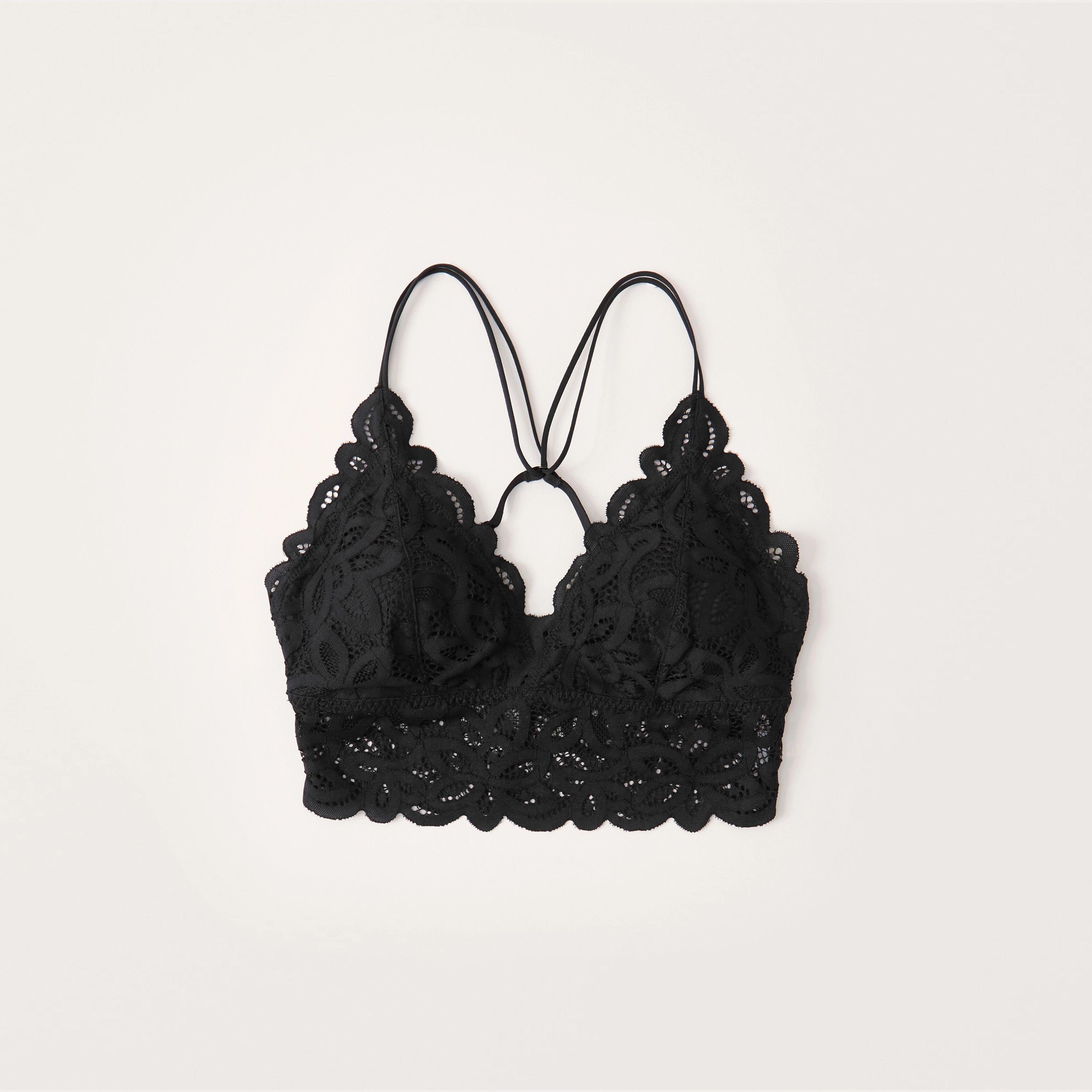 Lace Longline Bralette | Abercrombie & Fitch (US)