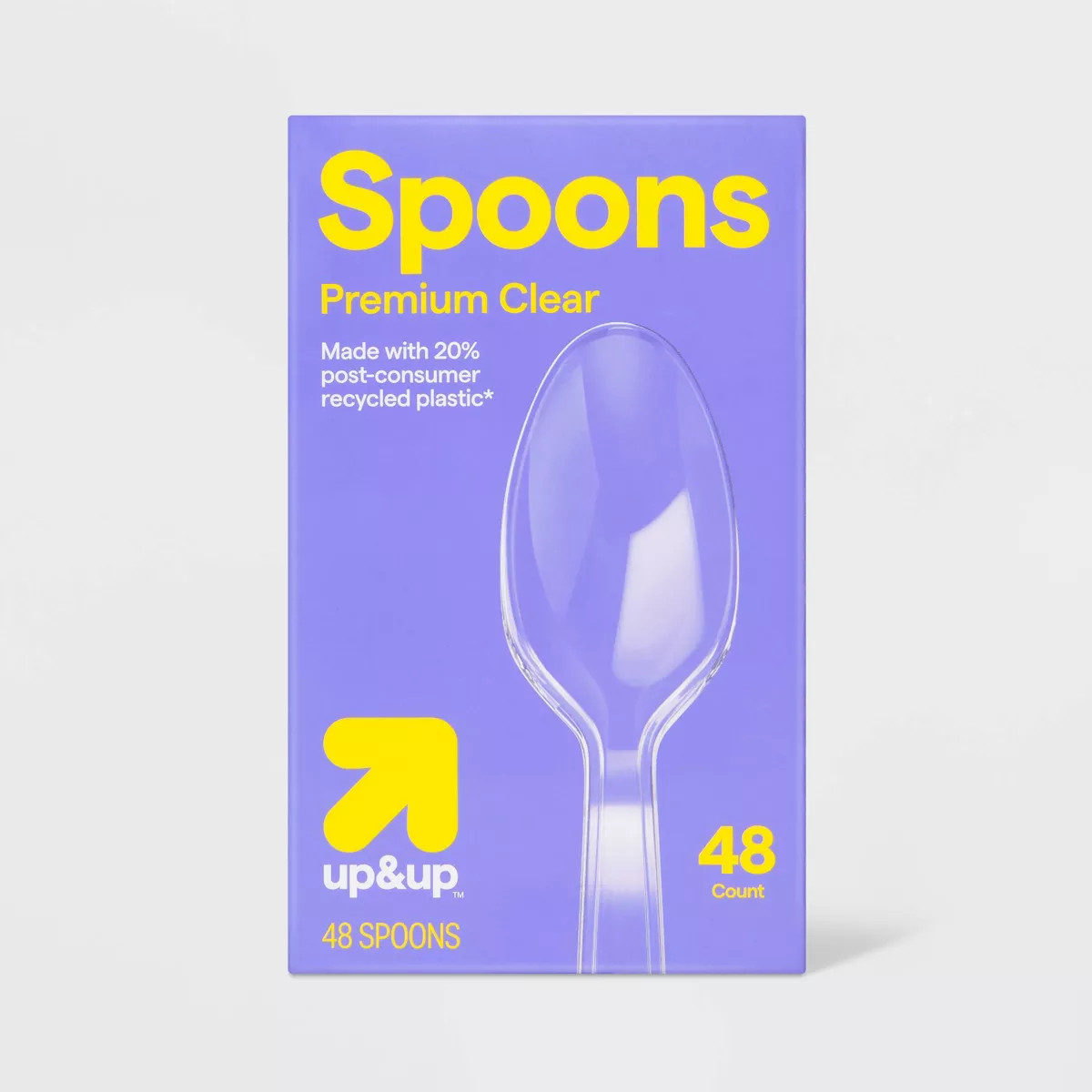 Premium Clear Plastic Spoons - 48ct - up&up™ | Target