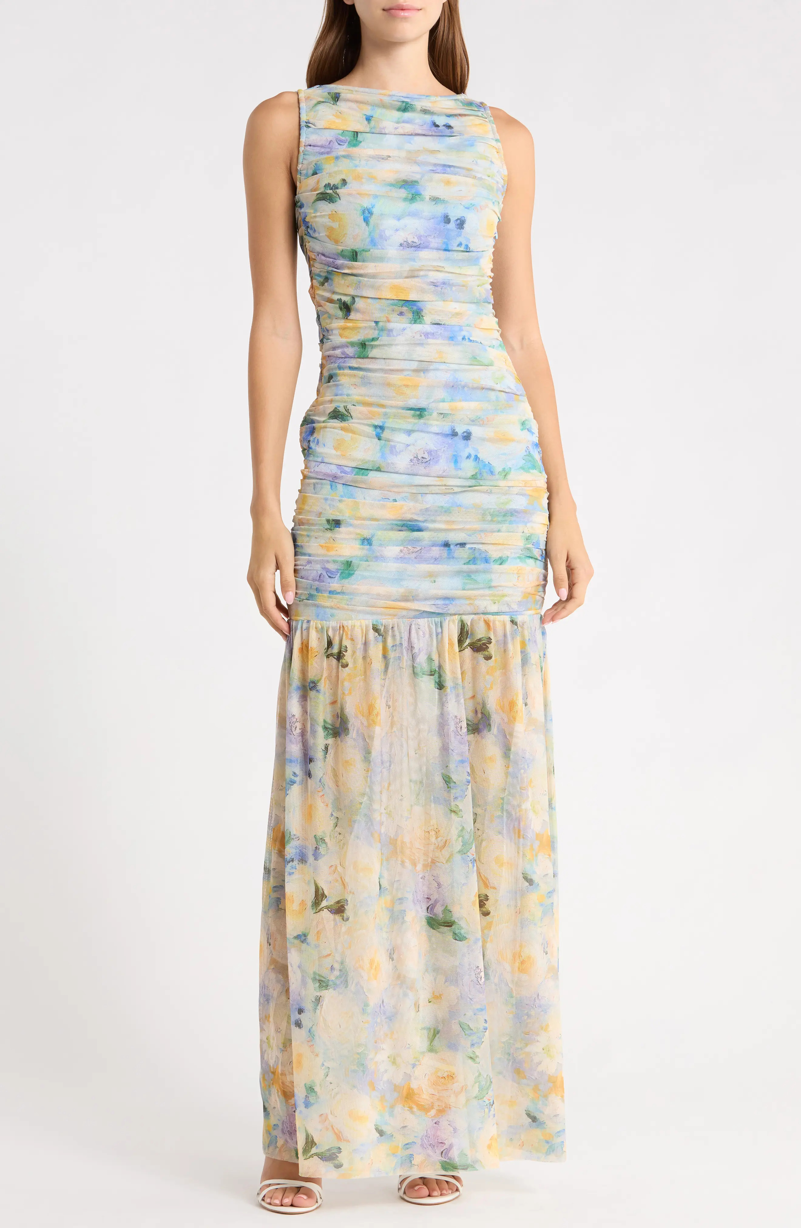 Elliatt Elise Ruched Maxi Dress (Women) | Nordstromrack | Nordstrom Rack