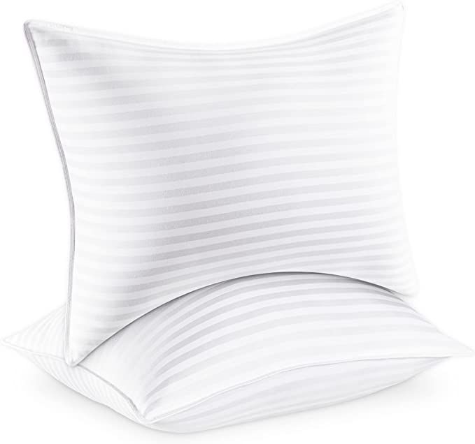 Beckham Hotel Collection Bed Pillows for Sleeping - Queen Size, Set of 2 - Cooling, Luxury Gel Pi... | Amazon (US)