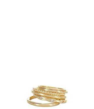 Anna & Ava Waterproof Stacked Ring Set with Stones | Dillard's | Dillard's