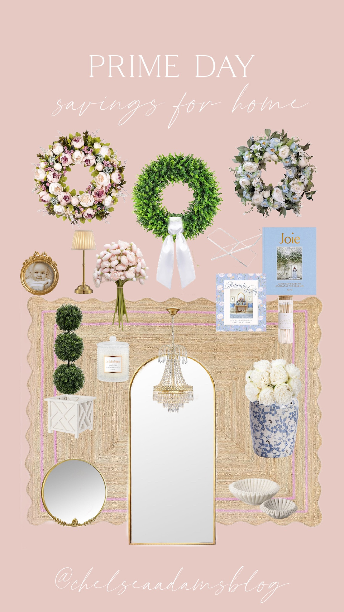 Prime day home decor
Boxwood wreath
Amazon wreath
Summer wreath
Leaner mirror
Topiary
Grandmillenial
Jute rug
Scallop rug
Cordless lamp



#LTKFindsUnder50 #LTKHome #LTKFindsUnder100