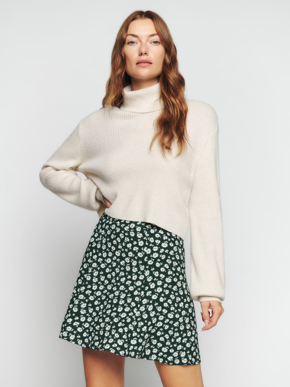 Flounce Skirt | Reformation (Global)