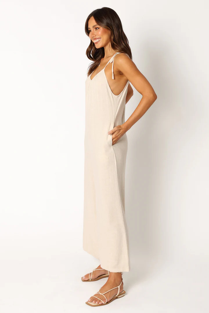 Margot Jumpsuit - Oatmeal | Petal & Pup (US)