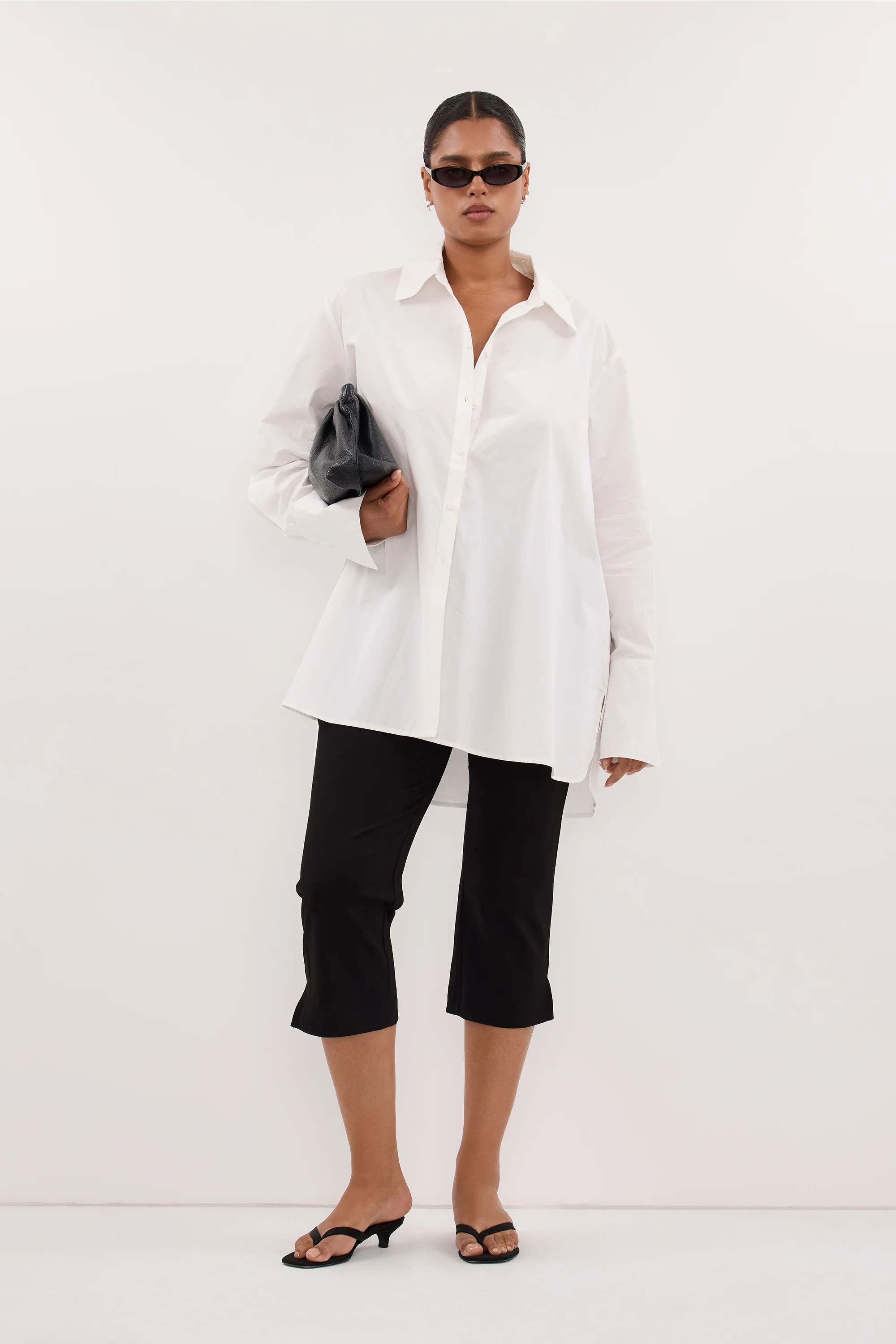 DEMI BLACK 7/8 PANT | DISSH