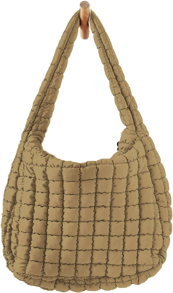 Puffer Bag Puffer Tote Bag Quilted Tote Bag Puffy Tote Bag Puffer Crossbody Bag Quilted Crossbody... | Amazon (US)