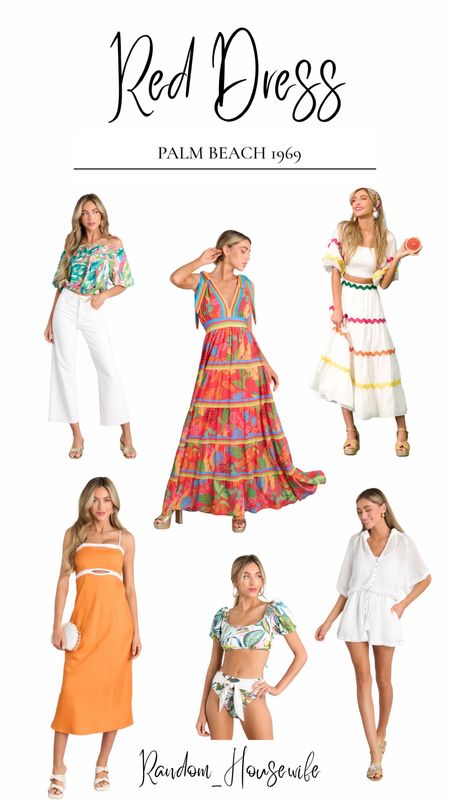 The NEW Palm Beach 1969 Collection from Red Dress is so fun and vibrant! All pieces under $100 too! 

#LTKfindsunder100 #LTKtravel #LTKstyletip