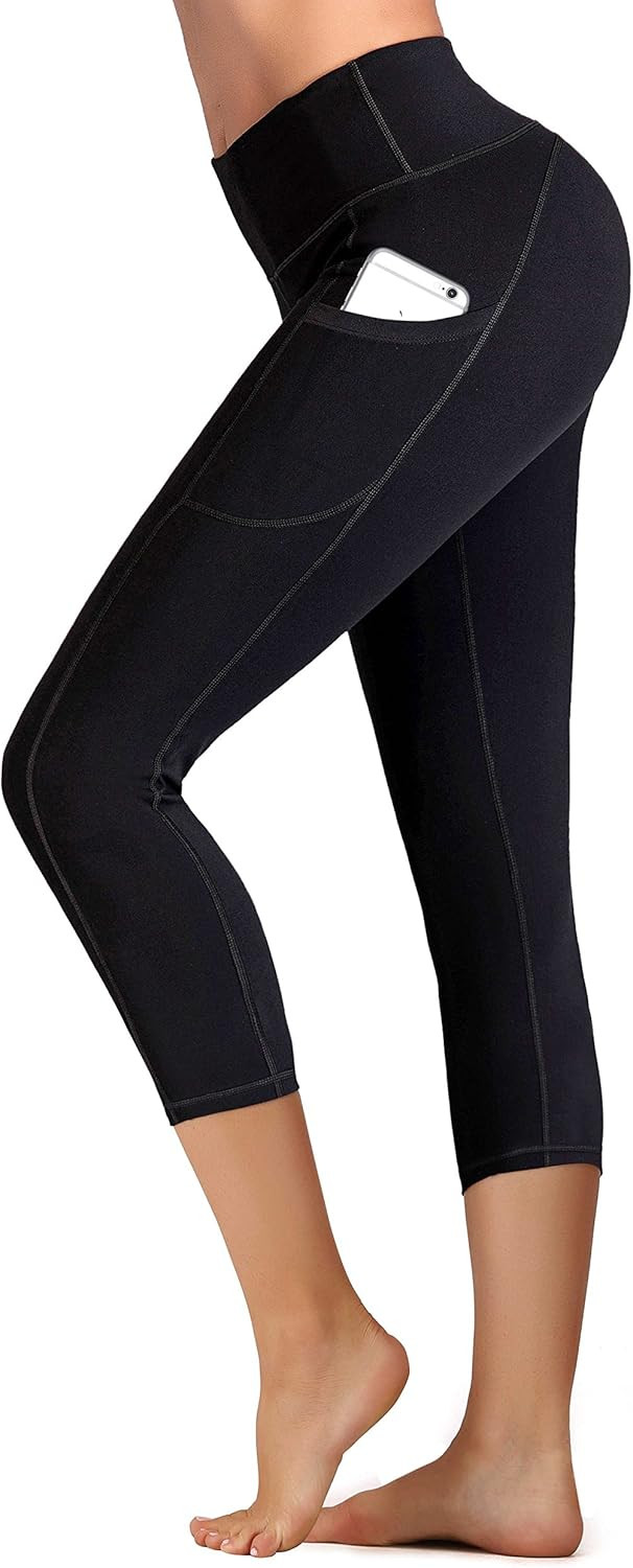 IUGA High Waist Yoga Pants with Pockets, Tummy Control, Workout Pants for Women 4 Way Stretch Yog... | Amazon (US)