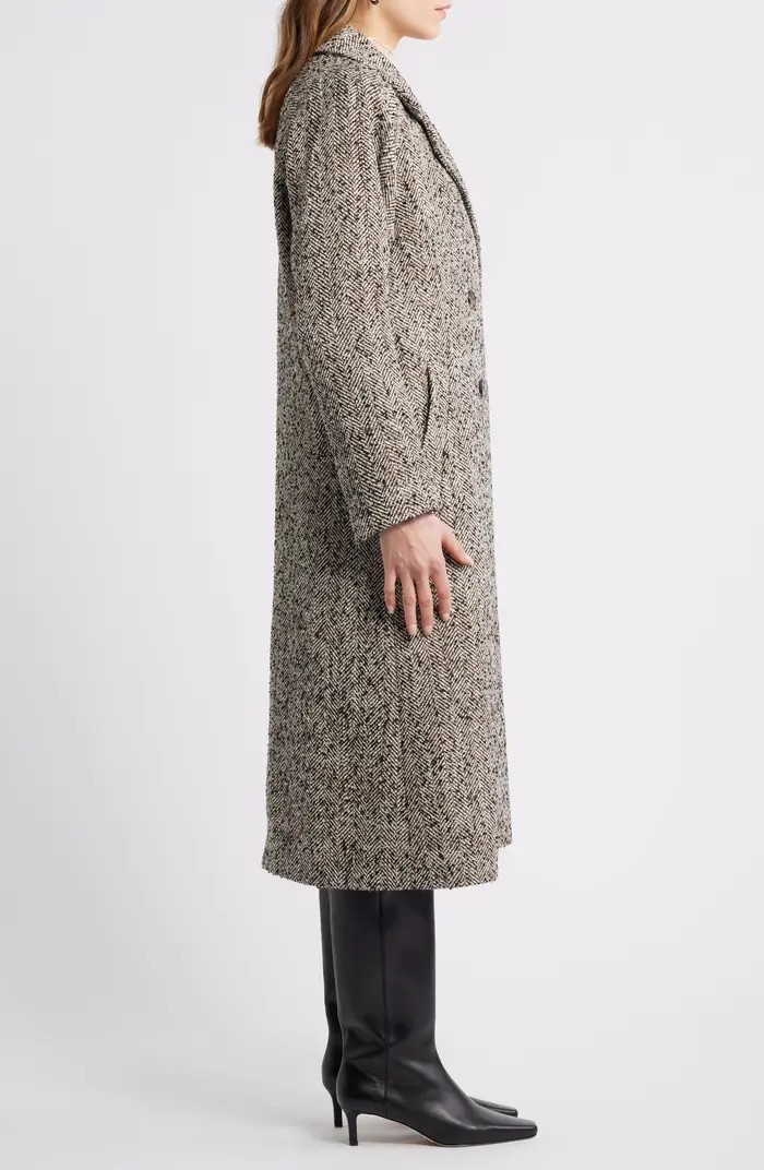 Herringbone Tweed Coat | Nordstrom