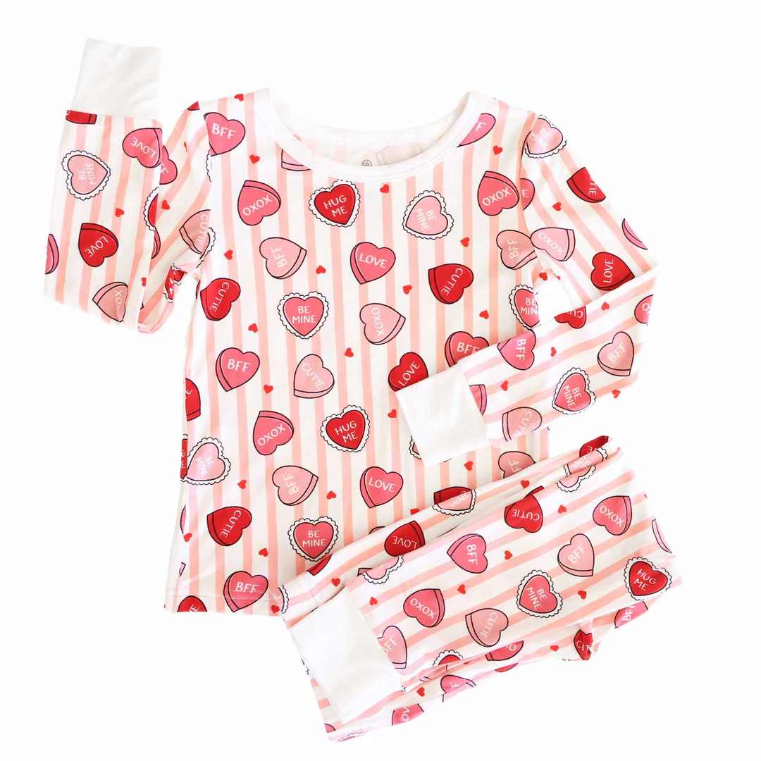 Valentine's Day Two Piece Pajama Sets | Caden Lane
