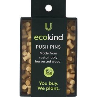 U Style Ecokind Wood Push Pins, 150 ct | CVS