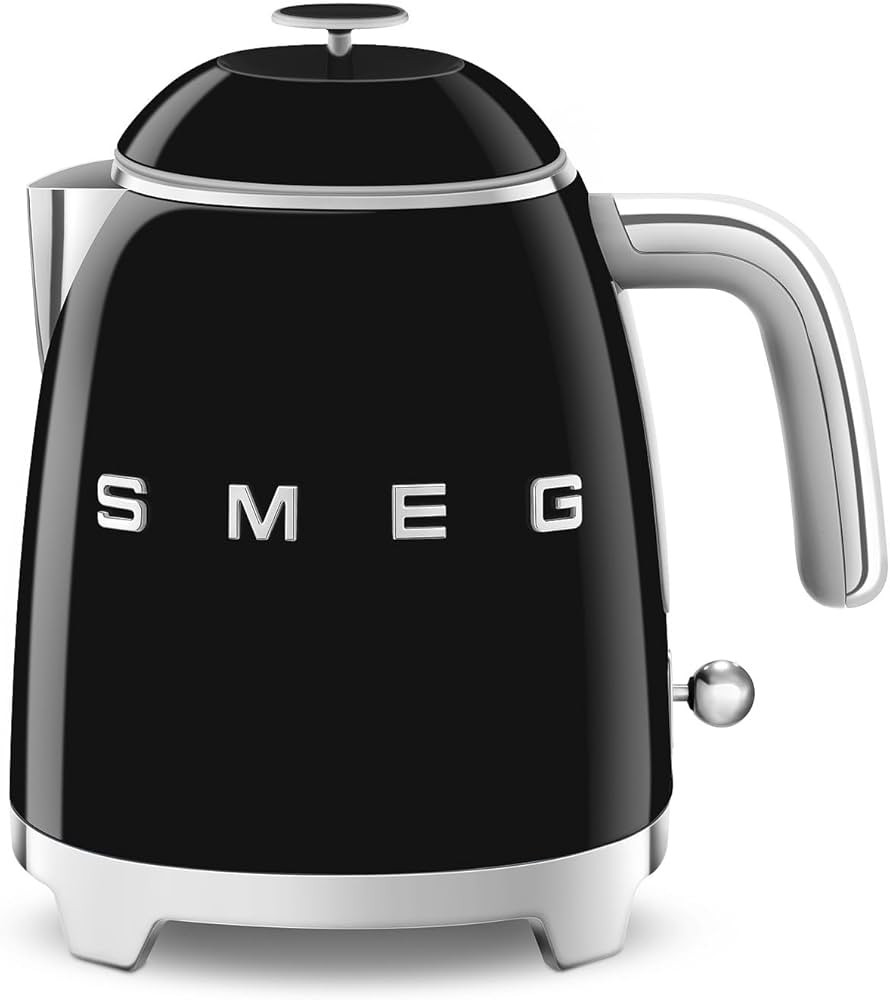 SMEG Mini 50's Retro Style 3 Cup Electric Kettle with Double Wall Anti Slip Base and Water Level ... | Amazon (US)