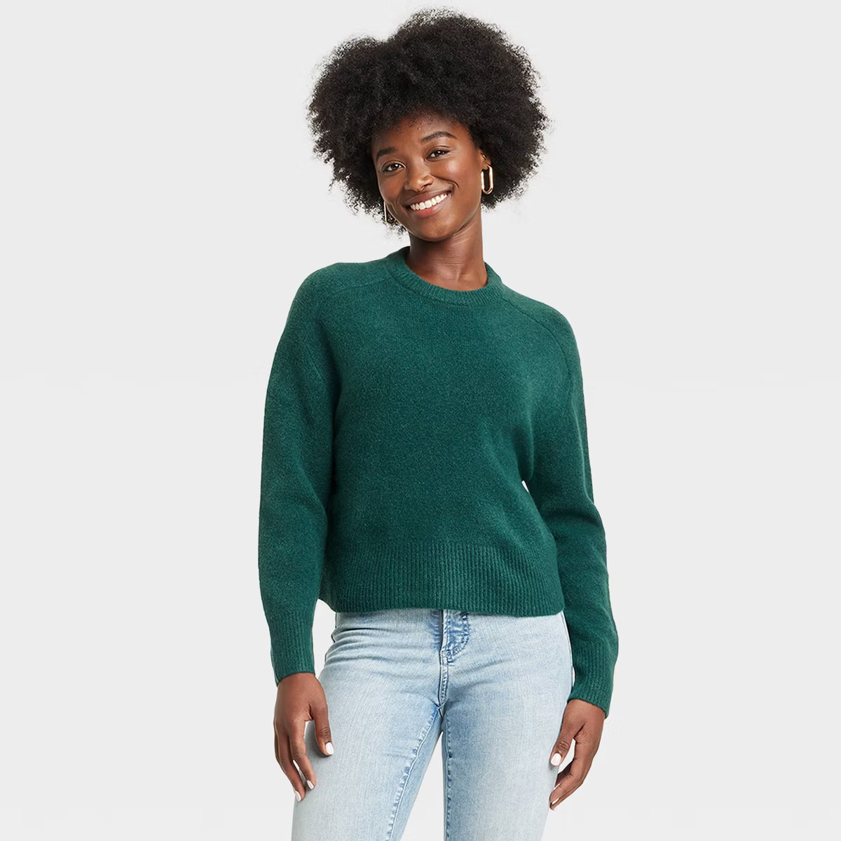 Women's Cozy Knit Crewneck Pullover Sweater - Universal Thread™ | Target