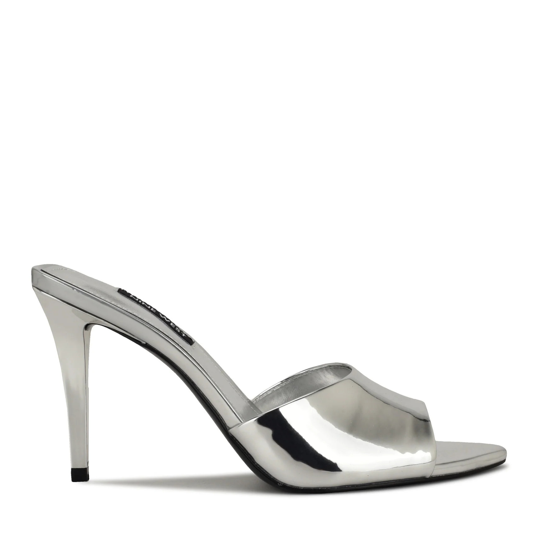Women's Hather Dress Slide Sandals - Silver | Nine West | Nine West (US)