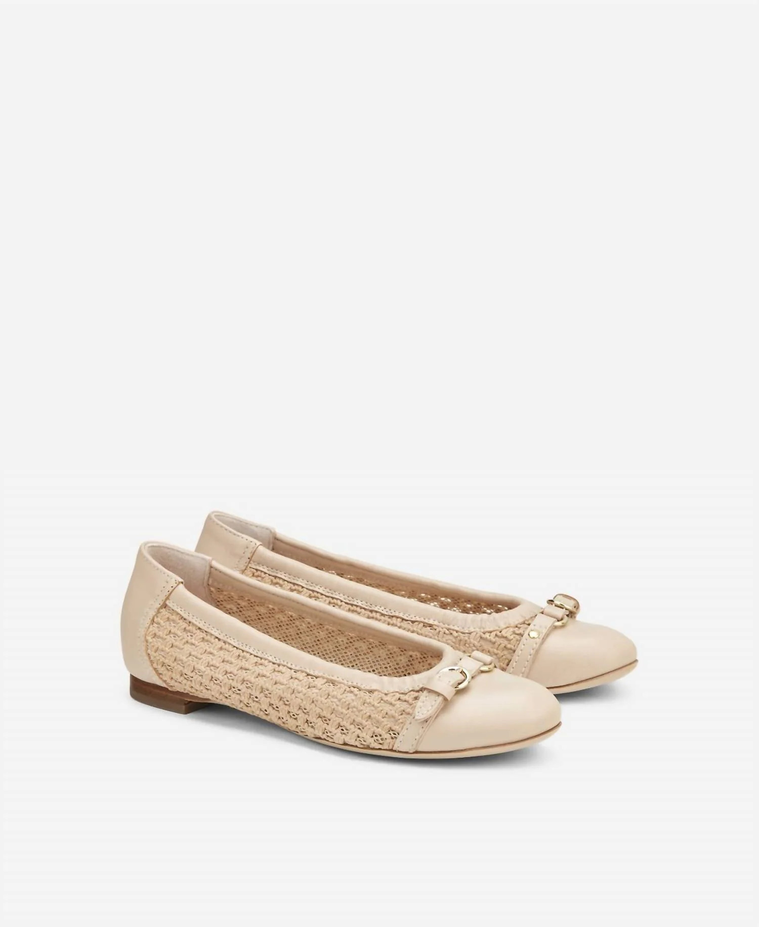 Women's Monia Ballet Flat In Nude | Shop Simon