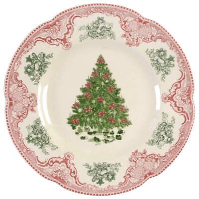 Johnson Brothers Old Britain Castles Pink Christmas  Salad Plate 5432489 | eBay US