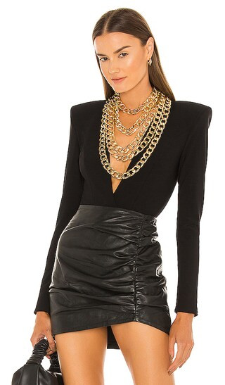 Hyde Bodysuit in Black | Revolve Clothing (Global)