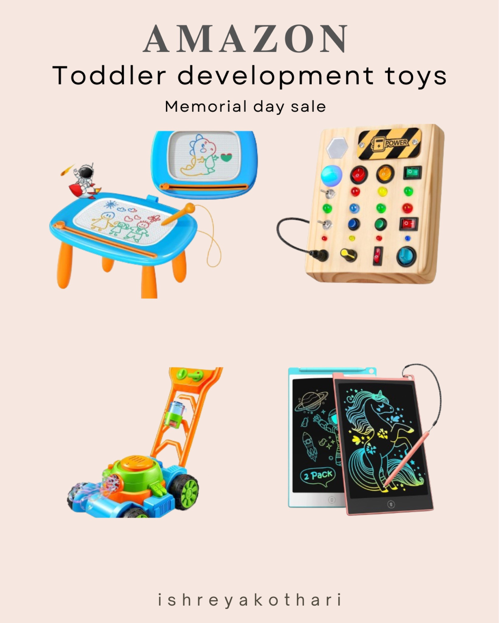 Toddler developmental toys. Memorial day sale. Amazon. 

#toddler #toddlerdevelopment #memorialdaysale #salealert

#LTKFindsUnder50 #LTKSaleAlert #LTKBaby