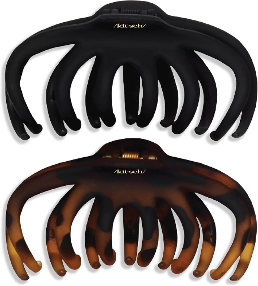 Kitsch Octopus Claw Clips for Women - Cute & Stylish Hair Clips for Everyday Use, Octopus Claw Cl... | Amazon (US)