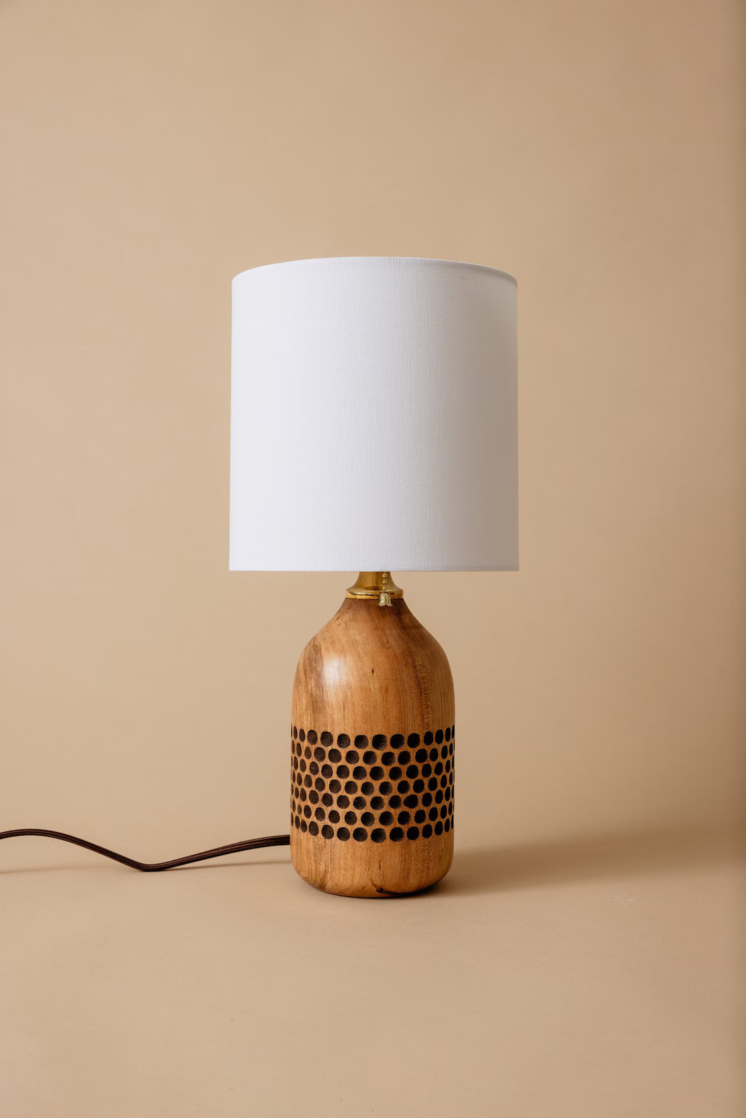 Hickory Table Lamp Hand Turned Locally Sourced - Etsy | Etsy (US)