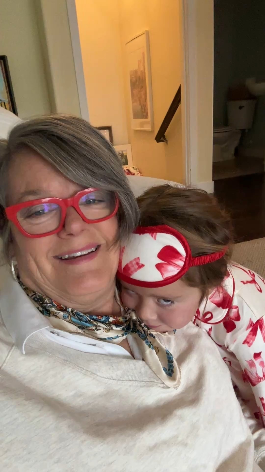 Adorable girls, pajamas with bows for Christmas! @walmart PJ’s Reading children’s Christmas books 🥰

#LTKdayinmylife #LTKKids #LTKHoliday