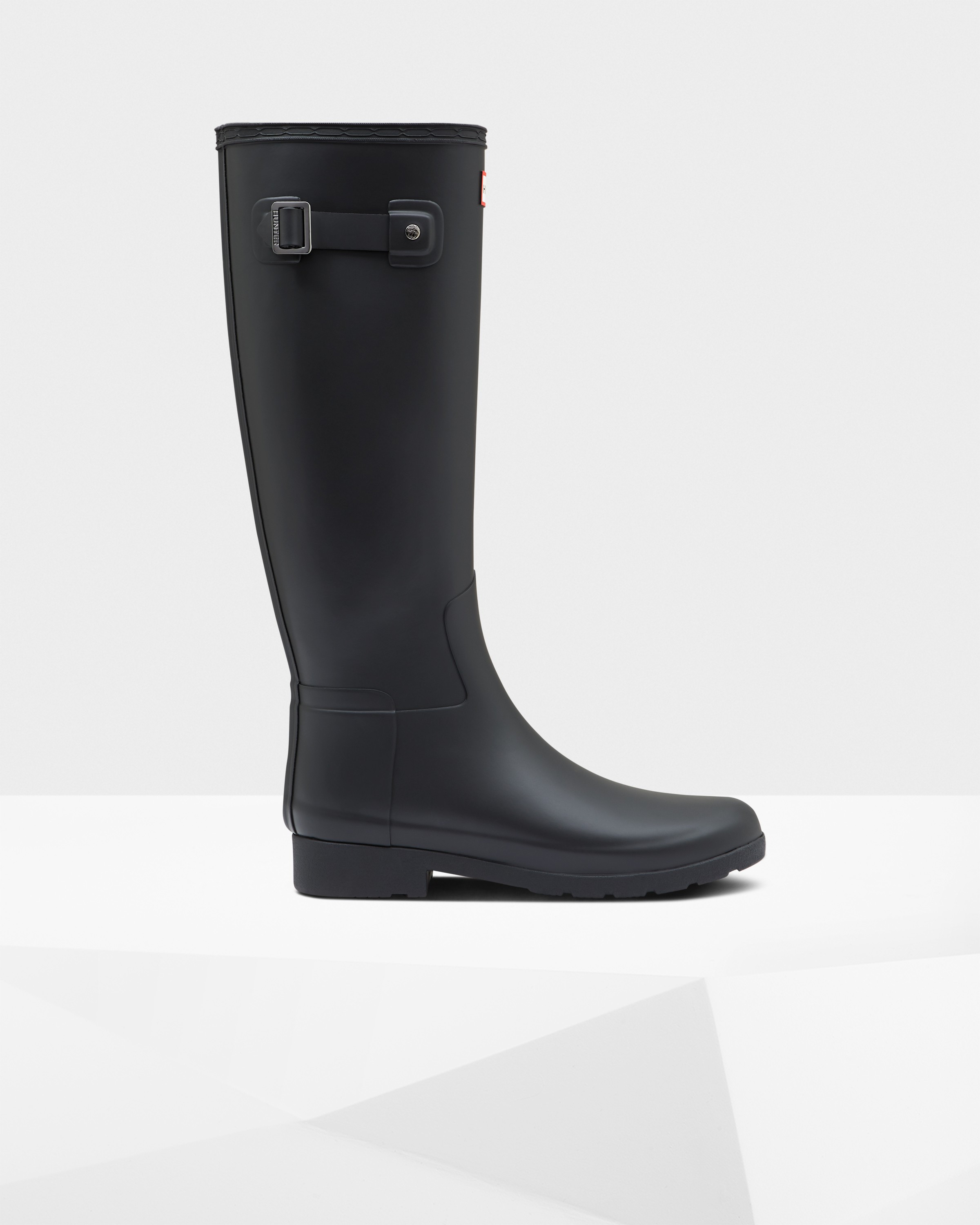 Women's Refined Slim Fit Rain Boots: Black | Hunter (US and CA)
