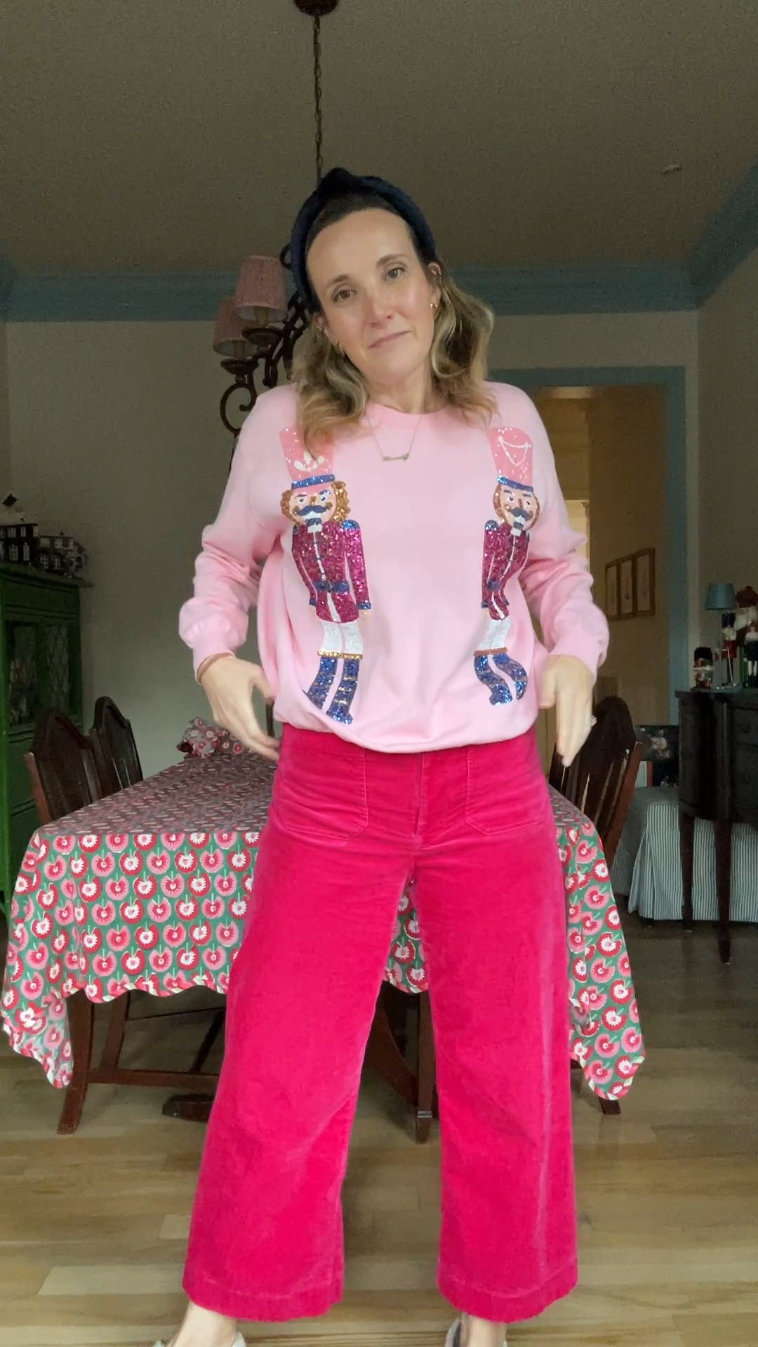 Nutcracker day! Christmas outfit! Pink holiday outfit. 

#LTKHoliday #LTKMidsize #LTKSeasonal