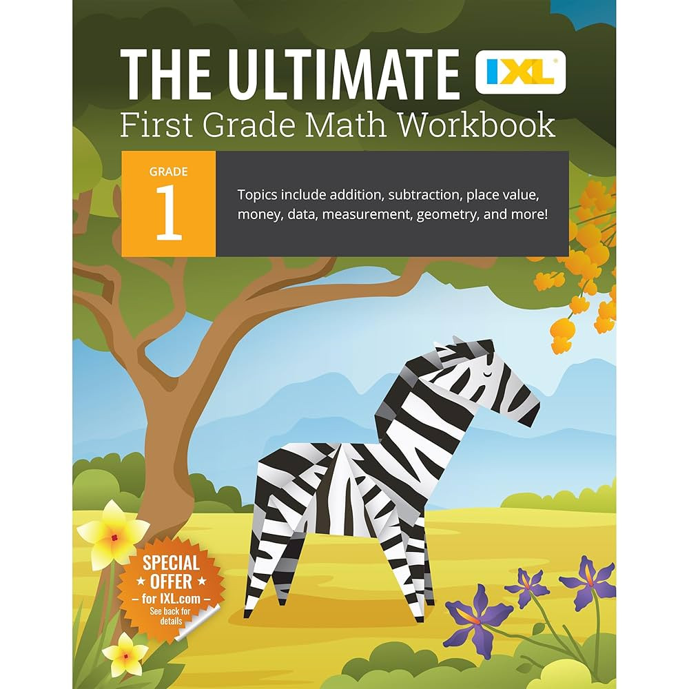 The IXL Ultimate 1st Grade Math Workbook, Activity Book for Kids Ages 6-7 Covering Addition, Subt... | Amazon (US)
