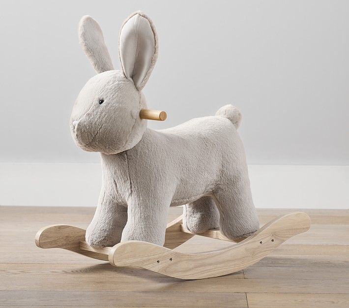 Bunny Critter Plush Nursery Rocker | Pottery Barn Kids