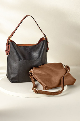 Gabrielle Vegan Leather Handbag | Soft Surroundings