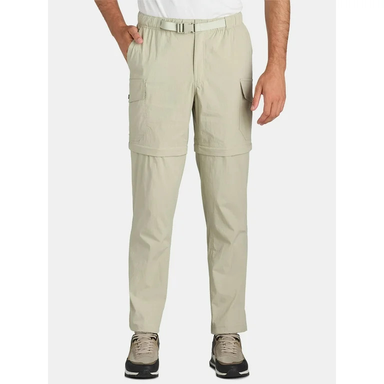 Ozark Trail Men's & Big Men's Zip Off Convertible Cargo Pants, Sizes 30-46 | Walmart (US)