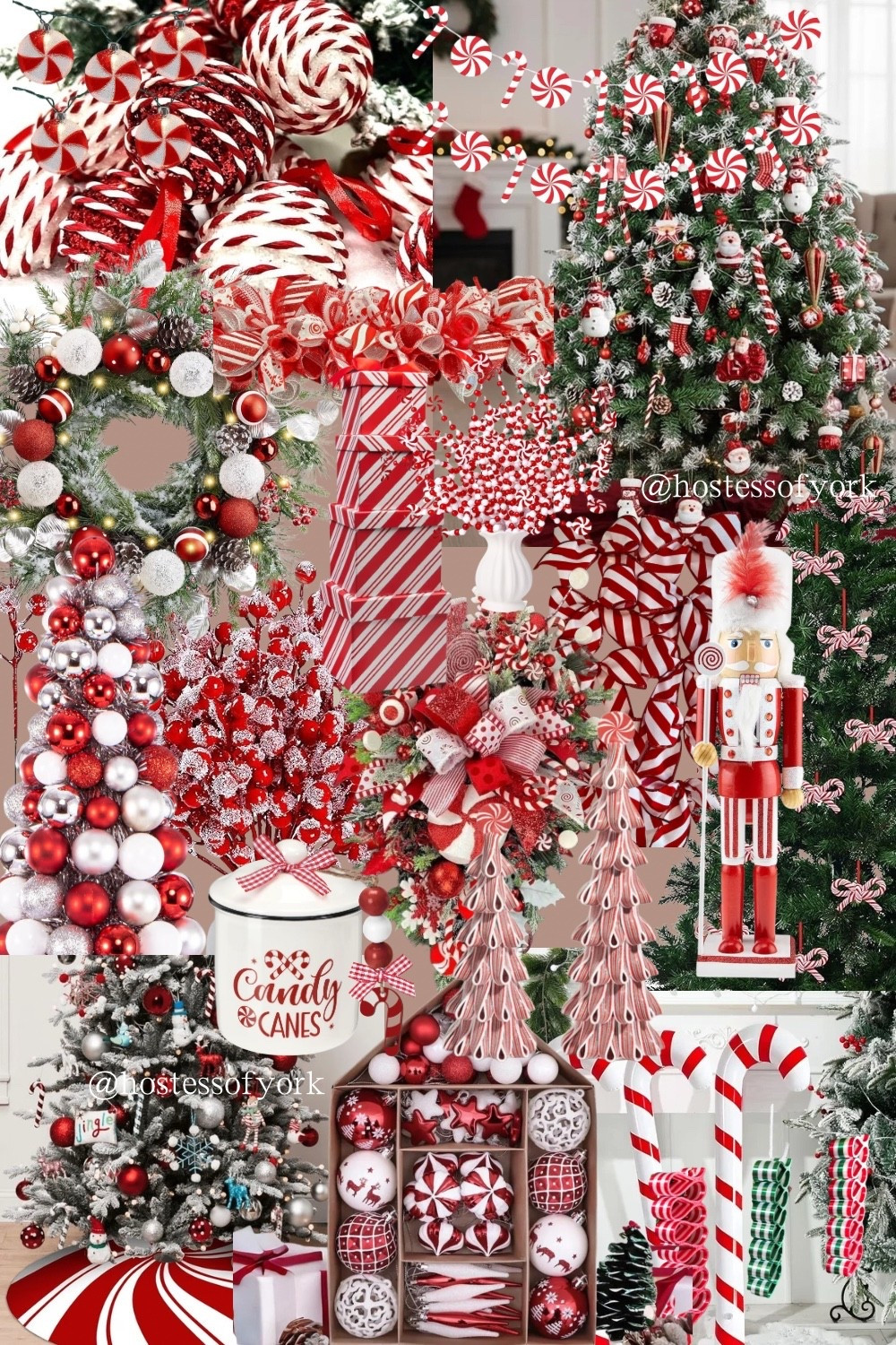 Candy cane Christmas aesthetic! All the red and white decor you need to make your home fun and whimsical! 

#candycane #christmas #decor #decorations #holidays #santa #ornaments #tree 

#LTKHome #LTKHoliday #LTKGiftGuide