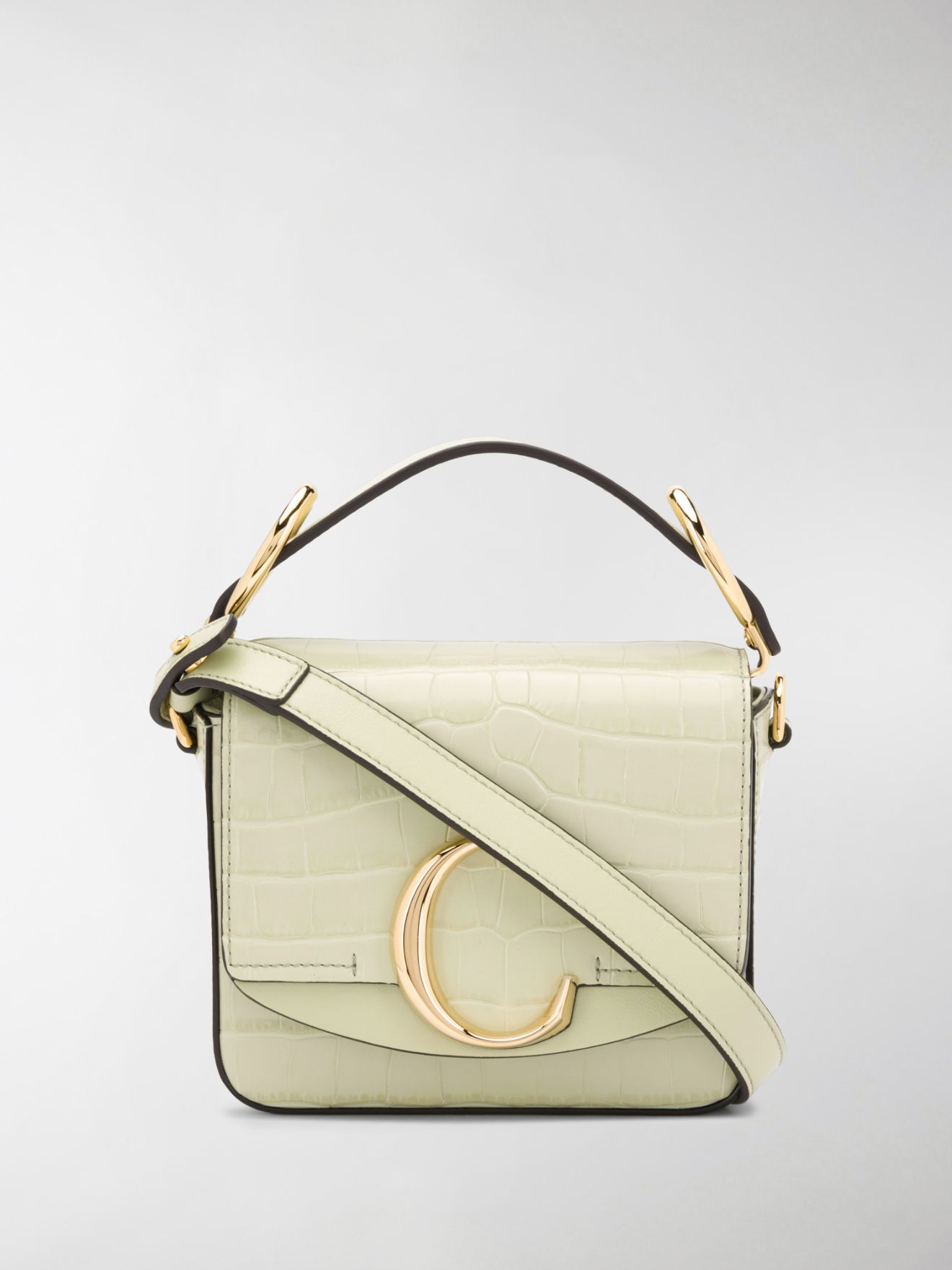 Chloé mini Chloé C bag neutrals | MODES | modes (Global excl. UK)