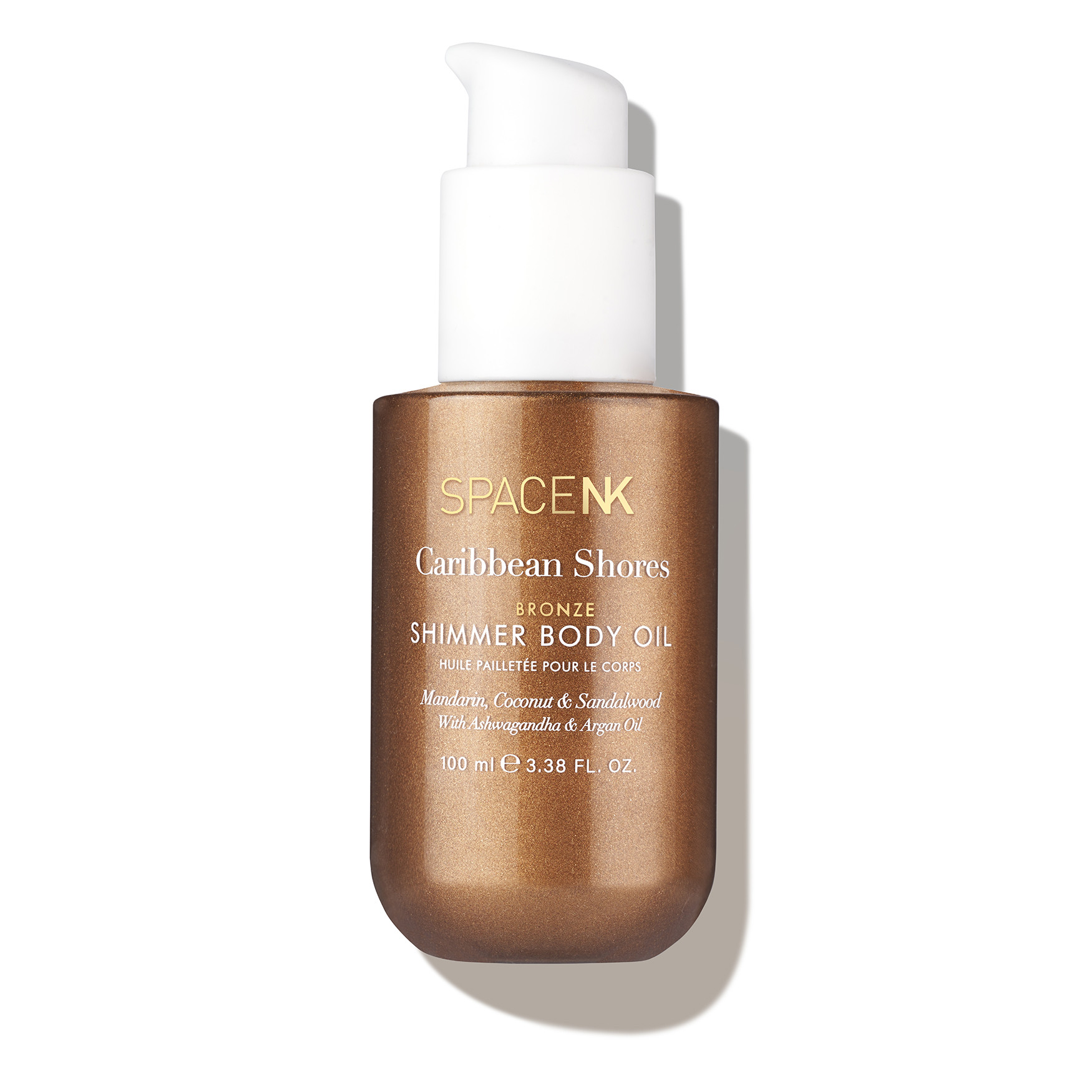 Caribbean Shores Shimmer Body Oil - Bronze | Space NK - UK