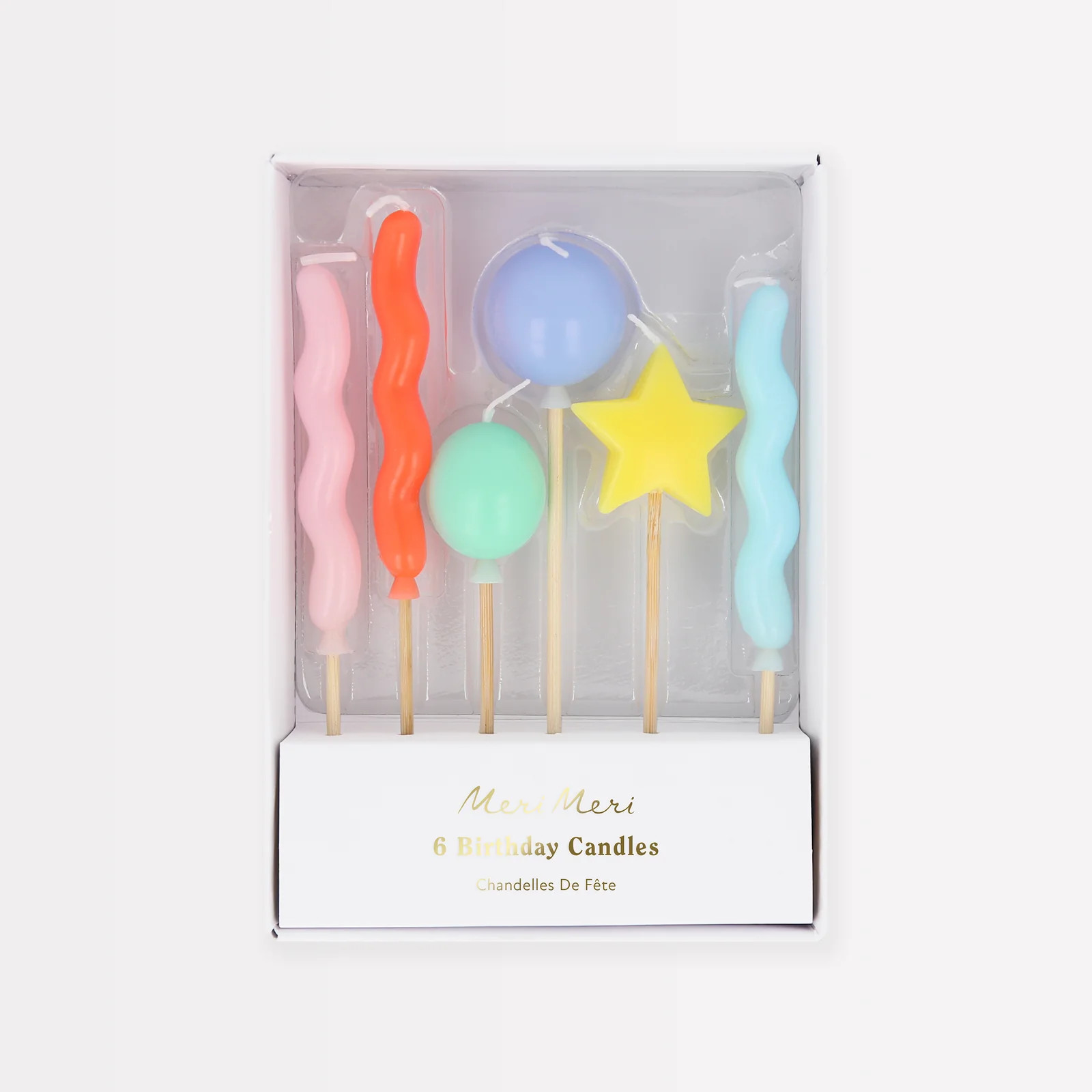 Bright Birthday Cake Candles | Meri Meri