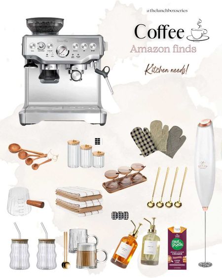 If you're a coffee lover ☕ then you must check these kitchen essentials ...Coffee, amazon finds, coffee shop, kitchen finds, coffee love, coffee making essentials, cappuccino, oven mitts, cotton gloves, potholders, kitchen tea towels, storage bars, storage essentials, coffee bar, decorative kitchen essentials, glass storage, decorating stencils, stencil, barosta templates, barista, hot chocolate, latte art stencil, mesh powder shaker, stirring spoons, coffee spoon, glass seasoning jar, gass jar, containers, glass container, linen kitchen towel, towel, bamboo lid, drinking glasses with straw, drinking glass, coffee milk creamer, frothing pitcher, barista machine, expresso machine, coffee mug, stripe glass, powerful milk frother, motor mixer, handheld electrical frother, matcha mini mixer, zulay, nutpods coffee cake, dairy free creamer, molimoli syrup, glass syrup, amazon finds, coffee bar essentials, home decor, kitchen essentials, coffee mugs, espresso maker, kitchen needs.

#LTKFamily #LTKHome #LTKGiftGuide