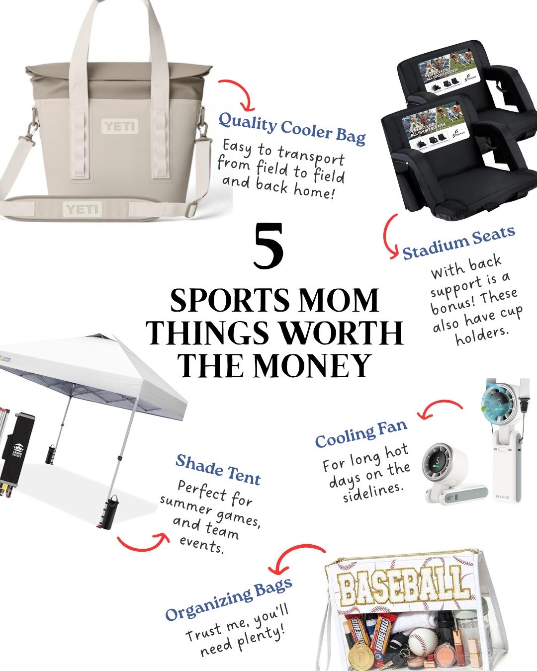 5 Sports Mom Things Worth The Money!! ⚾️⚽️🏈⛳️🎾🏀

#LTKdayinmylife #LTKmomlife #LTKKids
