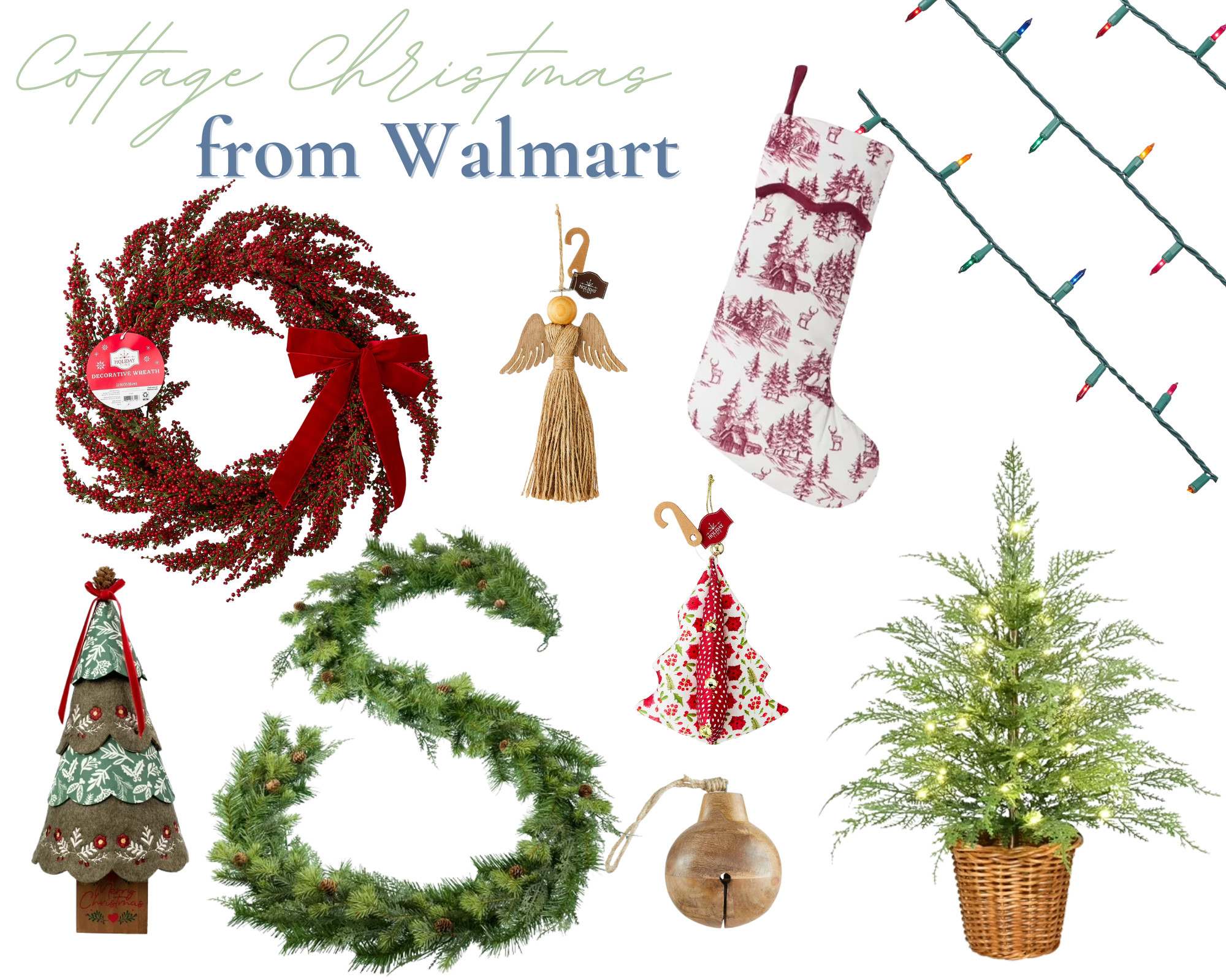Walmart kills it year after year with their Christmas decor! Linking some of my favorite finds from this years collection! 

 #LTKHome
