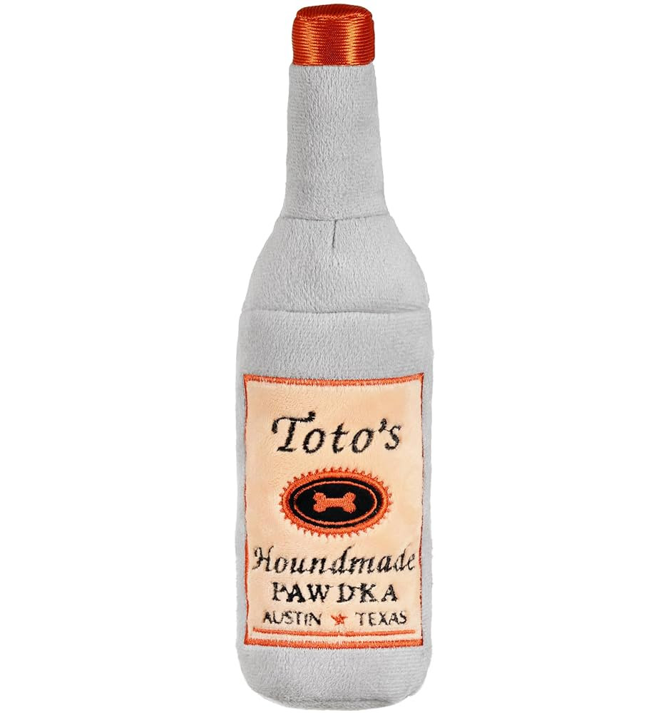 Toto's Plush Squeaky Crinkle Dog Toy - Funny Dog Gifts for Medium, Small and Large Dogs - Cute St... | Amazon (US)