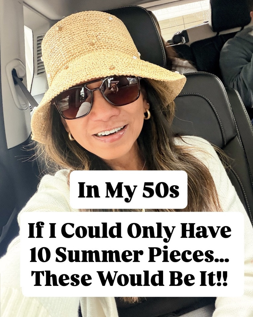 I’m 5’2” 118#ish for reference 
Linen Pants in Undyed  Ecru- size small short length.
White jeans in XS.
Sandals tts.
Bag is the taupe color in small.
Tank tops in small tts.
White tee in small(comes in a pack of 6).
Linen button down shirt -XS.
Amazon button down shirt -small.
Blue light sweatpants in small
All linen dresses in XS tts(for the red one of your brighter chested size up I’m 34C).
Necklace stack, sunnies, hat all linked
Summer essentials, summer outfits, Europe outfit, Amazon finds, over 50 style, midlife fashion, petite fashion,midlife women, affordable fashion, fashion over40

#LTKPetite #LTKTravel #LTKOver40