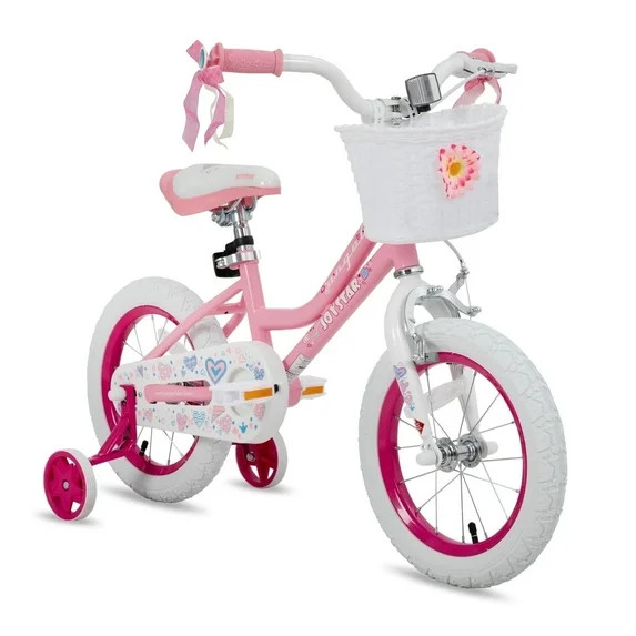JOYSTAR Angel Girls Bike 12 Inch Kids Bike with Training wheels for 2-4 Years Old Girls,Toddler B... | Walmart (US)