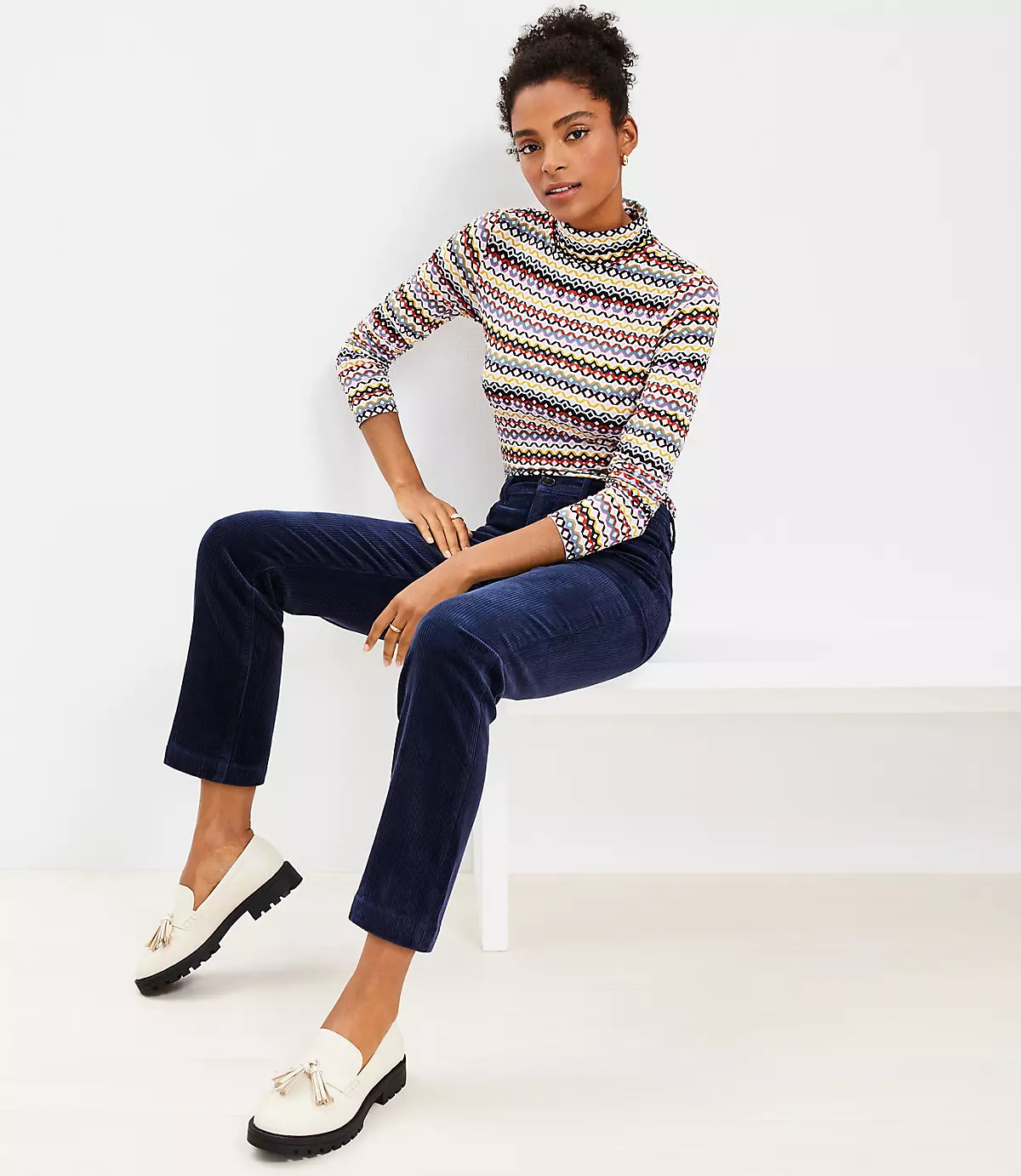 Straight Corduroy Pants | LOFT